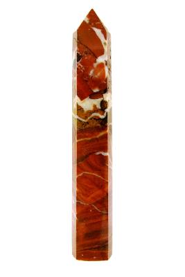 Brecciated Jasper Fully Polished Point/ Tower Specimen.   SP16717POL