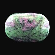Ruby In Zoisite Fully Polished Pebble/ Palm Stone.   SP17123POL