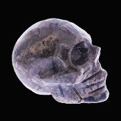 Carving Of A Skull In Volcanic Agate.   SP17219POL