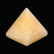 Gemstone Pyramid In Orange Calcite.   SP17303POL