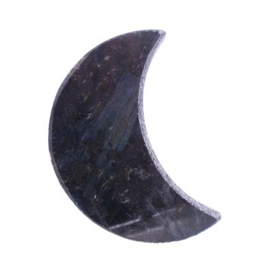 Arfvedsonite Polished Face Crescent Moon.   SP17377POL