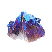 Titanium Cobalt Aura Quartz Cluster Specimen.   SP17488