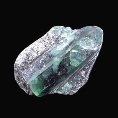 Emerald Crystal Formations In Phlogopite Matrix Partially Polished Crystal Specimen.   SP17572POL