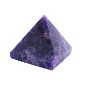 Gemstone Pyramid In Amethyst.   SP17580POL
