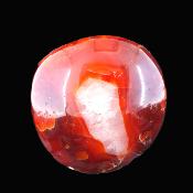 Carnelian Fully Polished Pebble/ Palm Stone.   SP17743POL