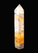 Bumblebee Jasper Fully Polished And Facetted Point/ Tower Specimen.   SP17754POL