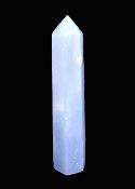Angelite Fully Polished And Facetted Point/ Tower Specimen.   SP17756POL