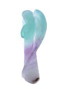 Gemstone Angel Carving In Fluorite.   SP17777POL 
