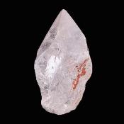 Quartz Raw Point Specimen With Polished Top And Flat Cut Base.   SP17817POL