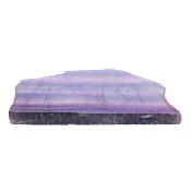 Green/ Purple Polished Face Fluorite Slice Specimen.   SP17838POL