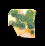 ORBICULAR JASPER SLICE SPECIMEN.   SP11011