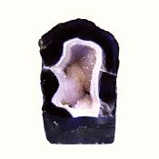 AMETHYST WITH AGATE MINI CAVE SPECIMEN.   SP14120SLF