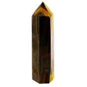 Tiger Iron Fully Polished Faceted Point/ Tower Specimen.   SP16555POL