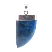 Tooth Shape Pendant With 925 Silver Capping And Bail In Apatite.   SP17291PEND