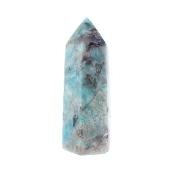 Amazonite Fully Polished And Facetted Tower/ Point Specimen.   SP17534POL