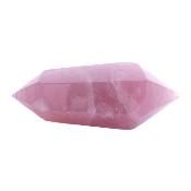 Rose Quartz Double Terminated Tapered Point/ Wand.   SP17588POL