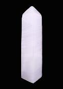 Fully Polished Gemstone Obelisk In Mangano Calcite.   SP17602POL