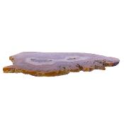Agate Polished Front & Rear Face Slice Specimen in Natural Colouring.   SP17645POL