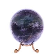 Gemstone Sphere In Fluorite.   SP17811SLF