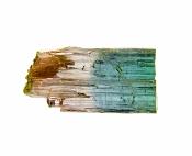 BI- COLOURED TOURMALINE CRYSTAL SPECIMEN.   SP10366