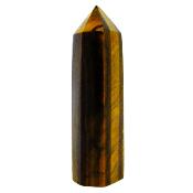 Tiger's Eye Fully Polished Faceted Point/ Tower Specimen.   SP16553POL