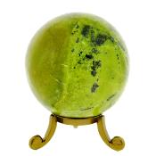 Gemstone Sphere In Serpentine.   SP16636POL