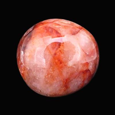 Fire Quartz Fully Polished Pebble Specimen.    SP17163POL