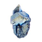 Titanium Cobalt Aura Quartz Cluster/ Point Specimen.   SP17489