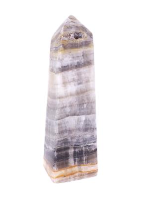 Bumblebee Calcite Fully Polished Obelisk Specimen.   SP17537POL