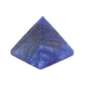 Gemstone Pyramid In Sodalite.   SP17576POL