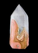 Polychrome Jasper Fully Polished And Facetted Point/ Tower Specimen.   SP17632POL