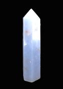 Angelite Fully Polished And Facetted Point/ Tower Specimen.   SP17755POL