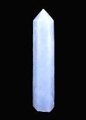Angelite Fully Polished And Facetted Point/ Tower Specimen.   SP17756POL