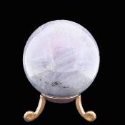 Gemstone Sphere In Purple Labradorite.   SP17766POL