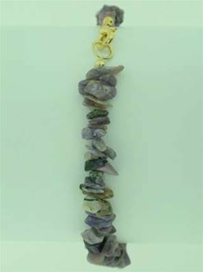 GEM CHIP BRACELET IN CHAROITE (10 PACK).   SPR655WH