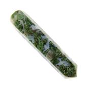 MOSS AGATE MASSAGE/ HEALING WAND SPECIMEN.   SP14622POL