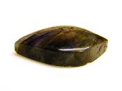 LABRADORITE POLISHED CABOCHON STONE IN CATS EYE SHAPE.   SP14888POL