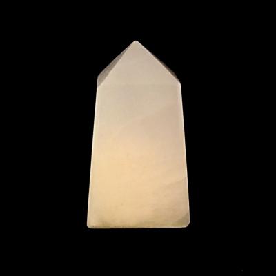 GEMSTONE OBELISK IN MANGANO CALCITE.   SP15026POL