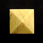Peach Moonstone Gemstone Pyramid.   SP15315POL