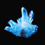 Aqua Aura Quartz Cluster Specimen.   SP16591