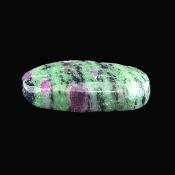 Ruby In Zoisite Fully Polished Pebble/ Palm Stone.   SP17127POL