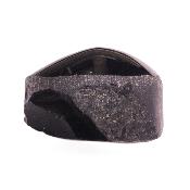 Silver Sheen Obsidian Partially Polished Pebble Specimen.   SP17168POL