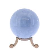 Gemstone Sphere In Angelite.   SP17381POL