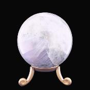 Gemstone Sphere In Purple Labradorite.   SP17766POL
