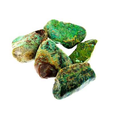 CHRYSOCOLLA POLISHED TUMBLE STONES (100g BAG).   SPR14399WH