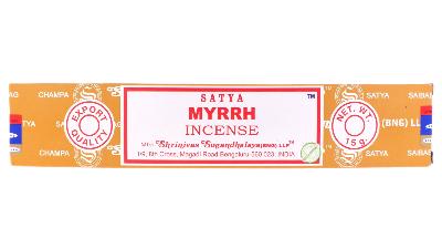 Myrrh Incense Sticks By Satya.   SPR17663