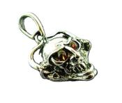 SKULL/ DEMON DESIGN PENDANT IN 925 SILVER. SPR6268