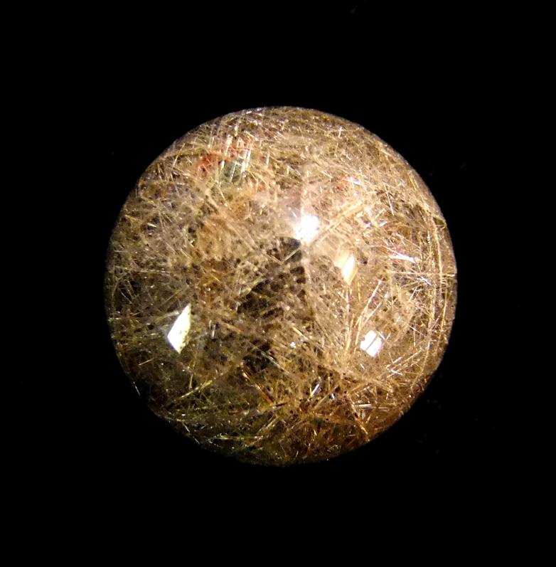 RUTILATED QUARTZ SPHERE. SP11807POL