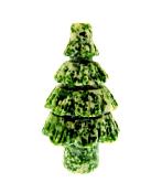 A GEMSTONE CHRISTMAS TREE CARVING IN WYOMING JADE.   SP12969POL