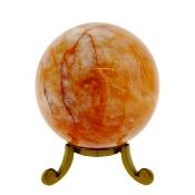 Gemstone Sphere In Fire Quartz.   SP16877POL